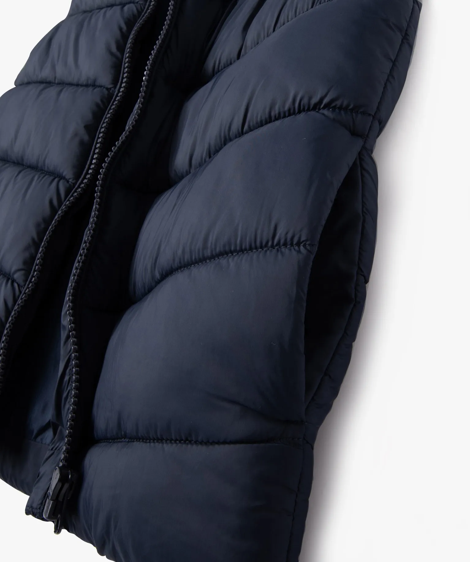 blouson sans manches matelasse garcon bleu blousons et vestes