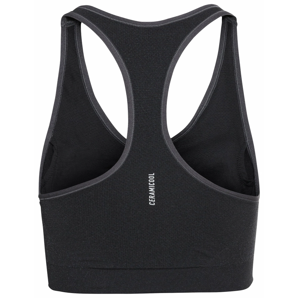 Brassière de Sport Odlo Women Sport Bra Seamless Medium Ceramicool Black Melange