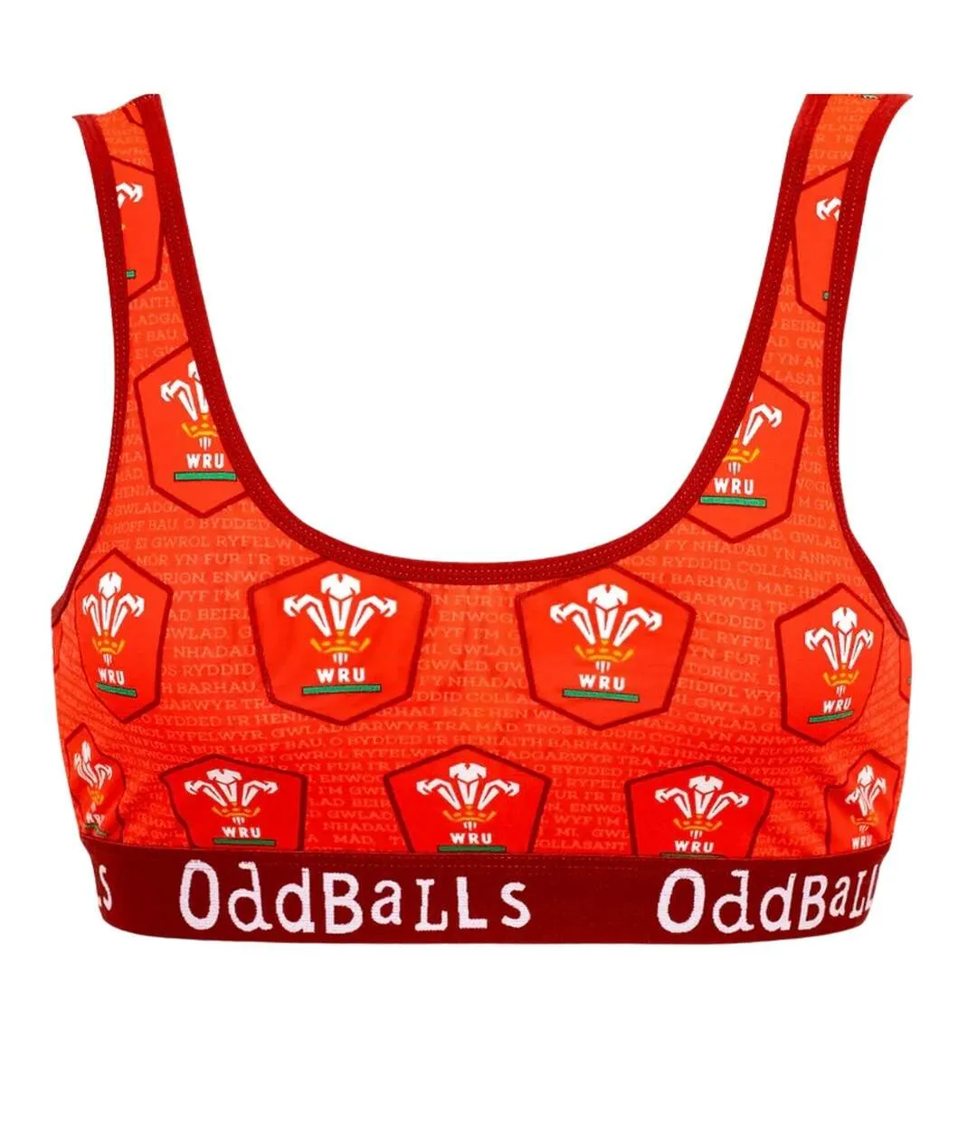 Brassière home femme rouge OddBalls