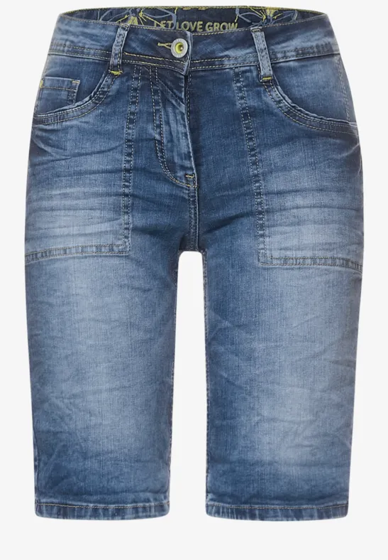 CECIL Short en jean loose fit  - Style SCARLETT