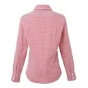 Chemise De Serveuse Femme À Carreaux Rouge Vichy - TOPTEX