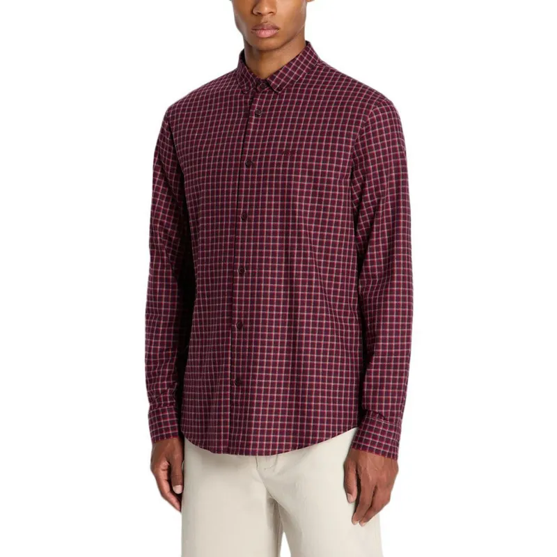 Chemise flex mini print blanc homme - Tommy Hilfiger | wimod