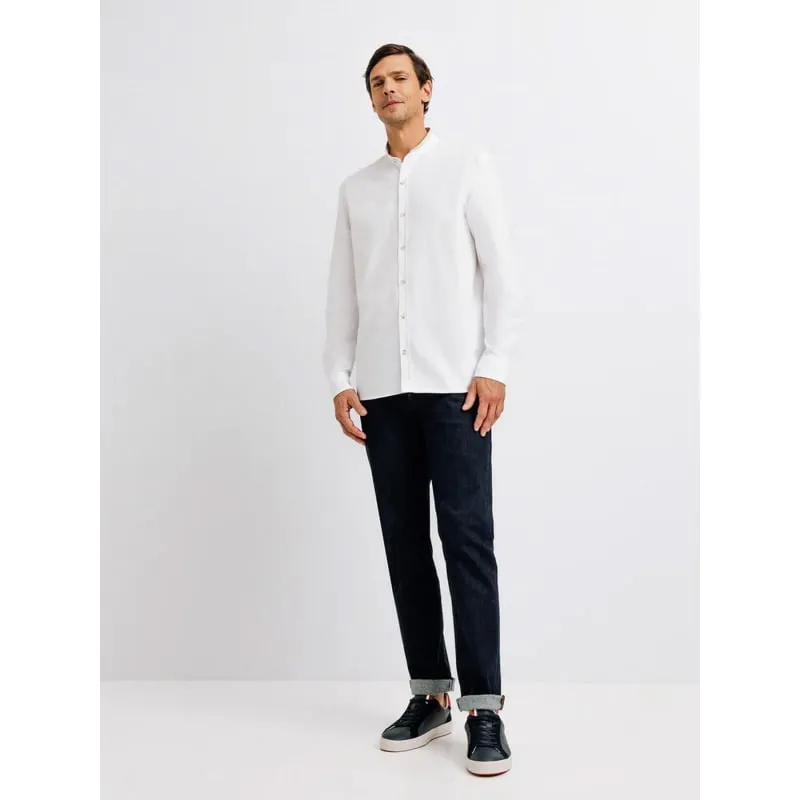 Chemise imprimé floral bleu marine homme - RMS 26 | wimod