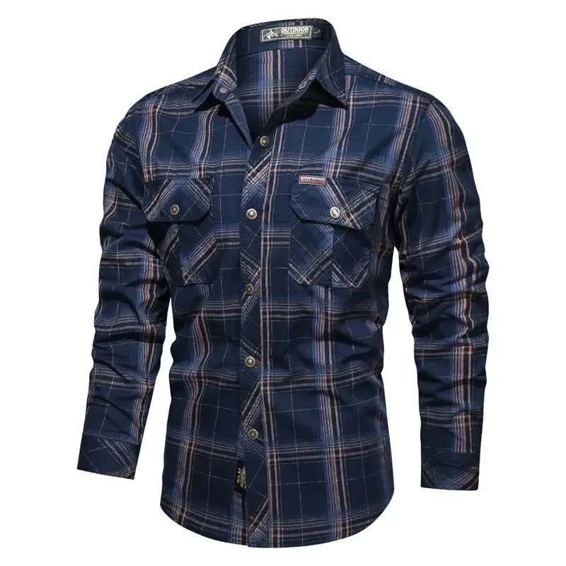 Chemise À Carreaux Homme
