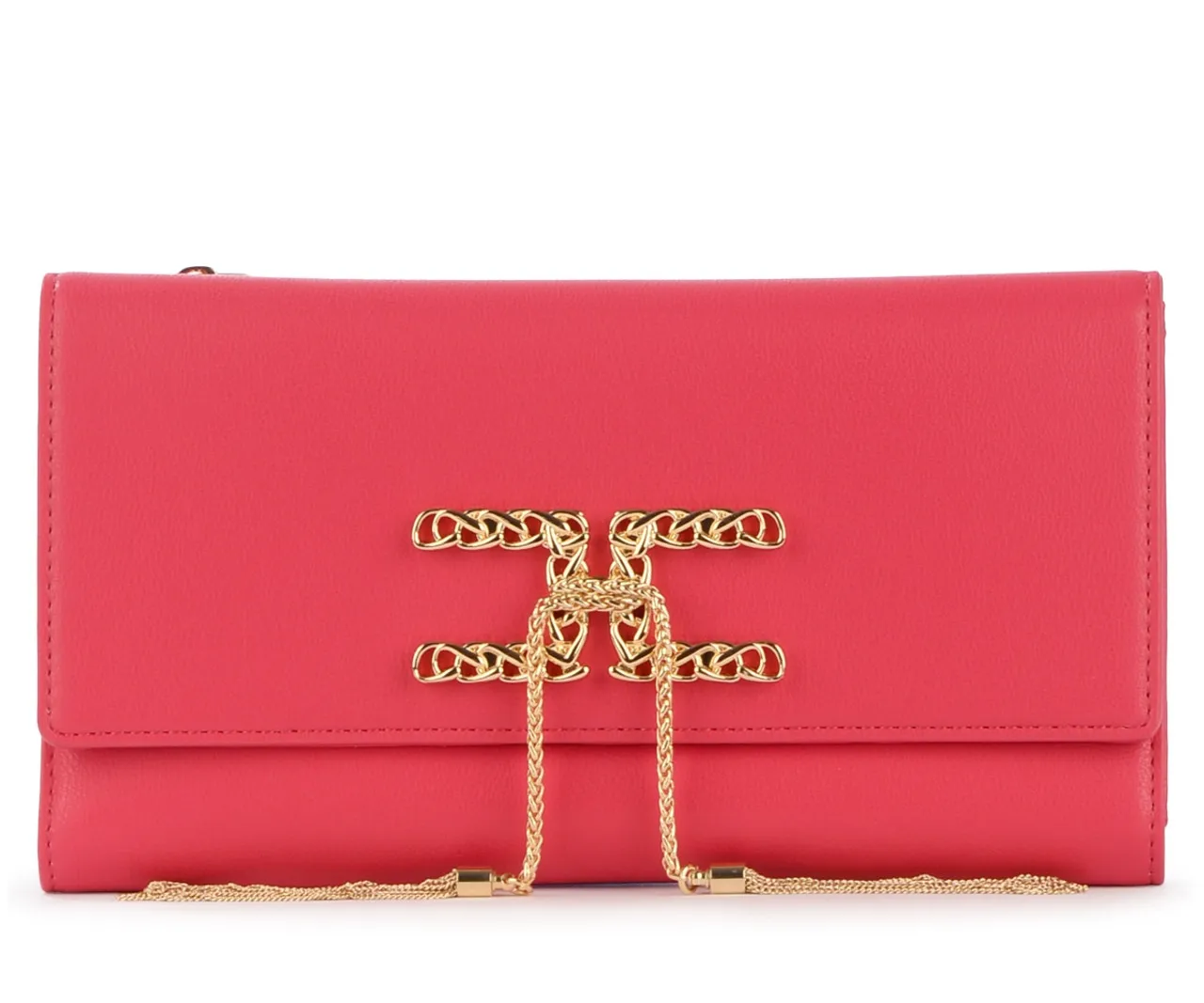 Elisabetta Franchi Portefeuille fuchsia 