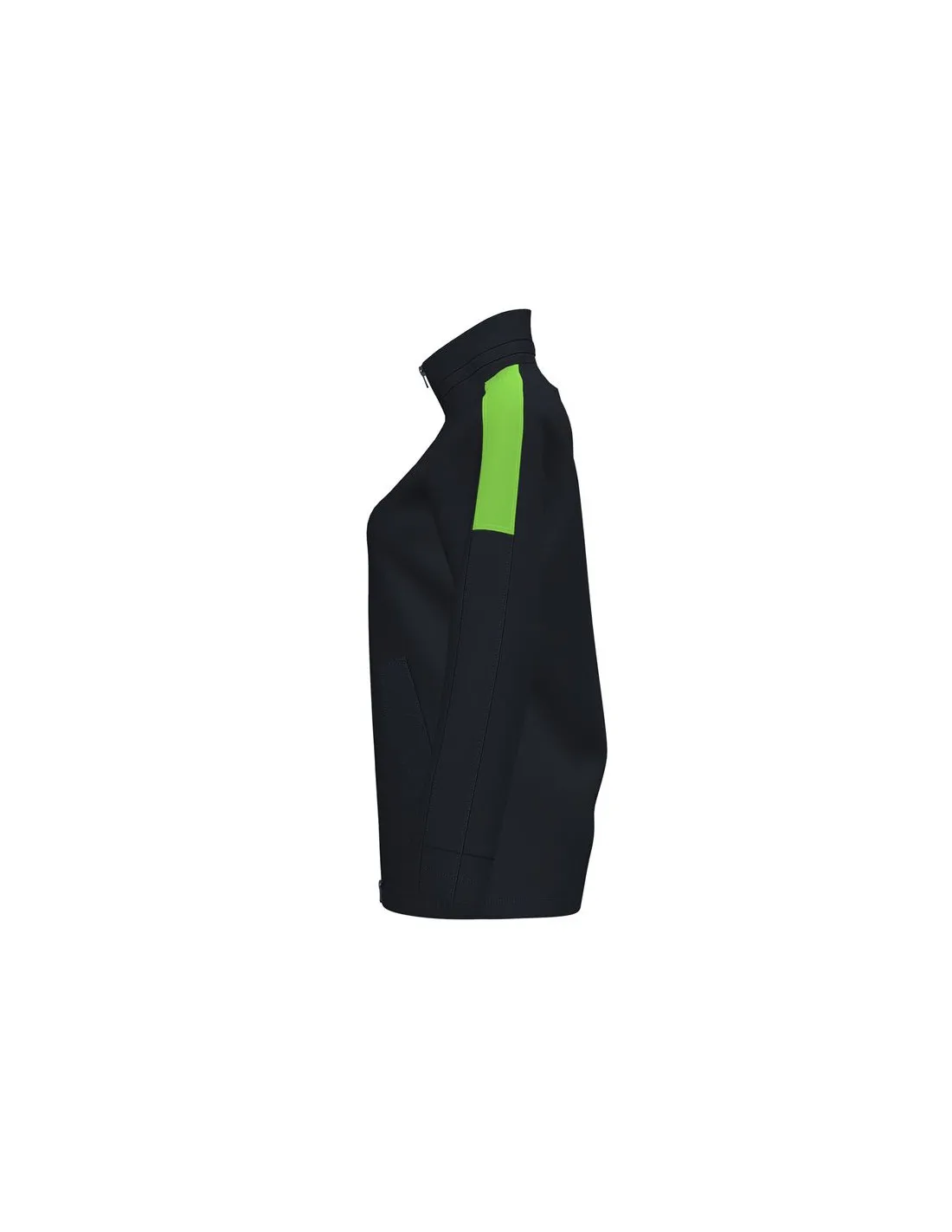 Joma Femme Anorak Trivor noir vert fluo
