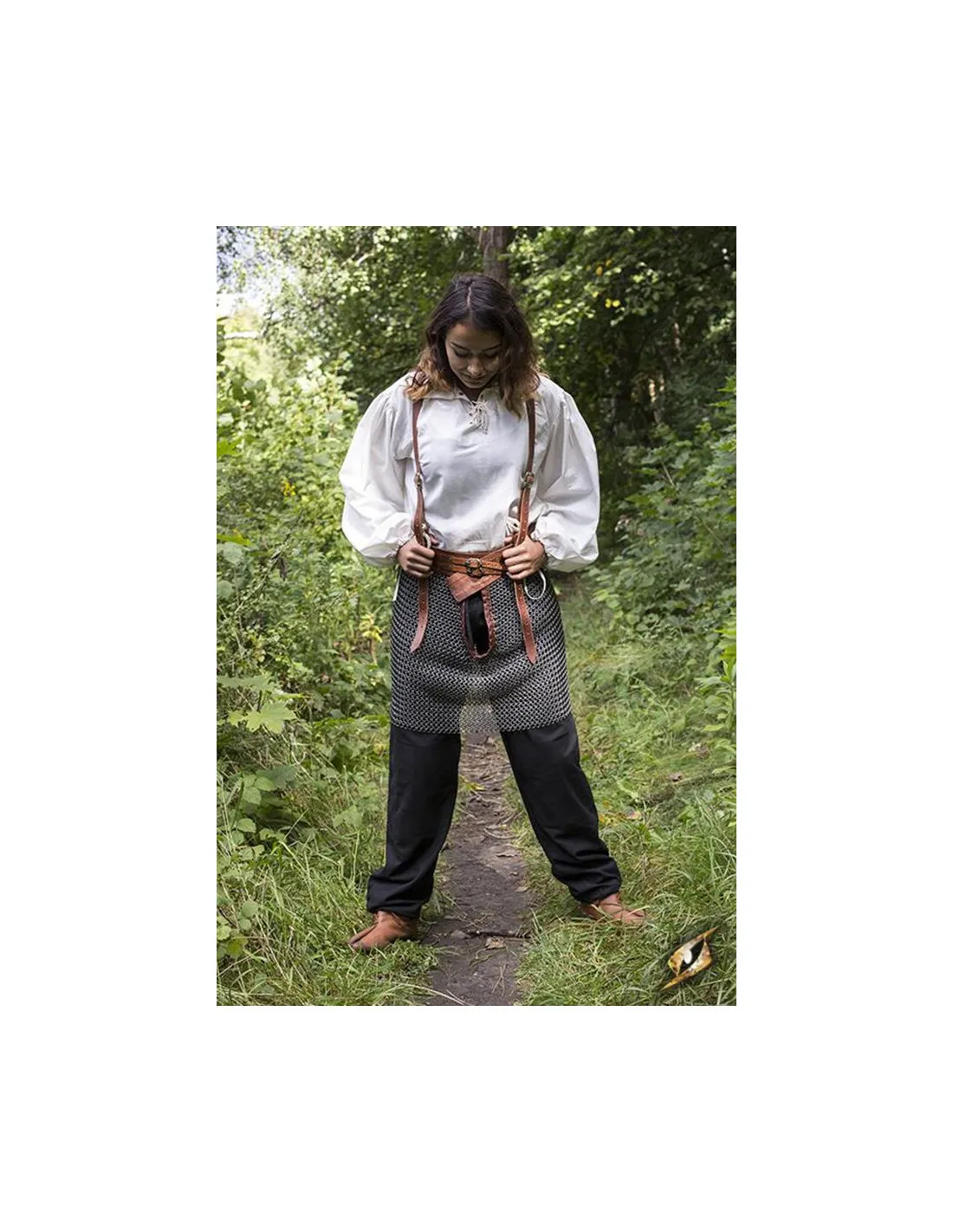 Jupe médiévale en cotte de mailles ⚔️ Boutique Épées