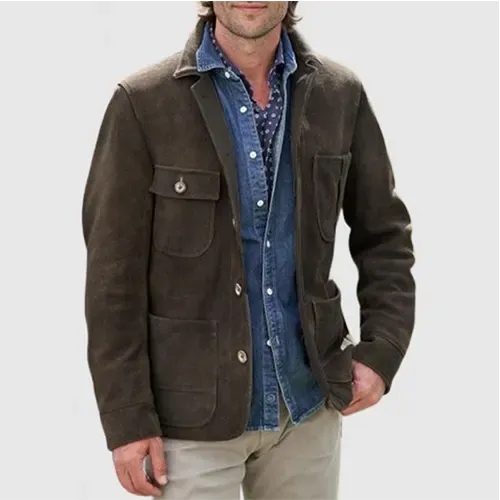 Kaleb | Vestes Vintage Pour Hommes | Manches Longues