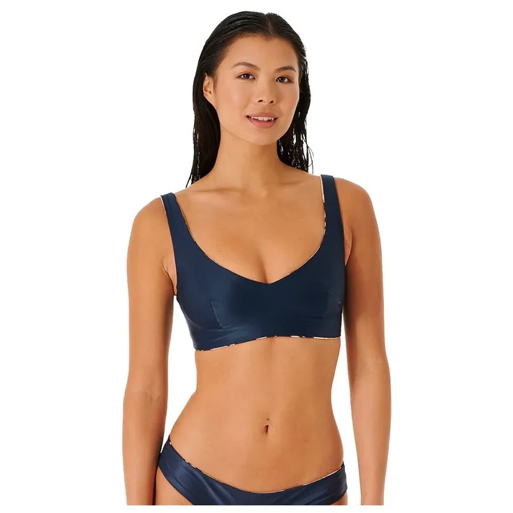 Maillot de bain Rip Curl ---Brassière Mirage Reco Crop Navy