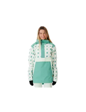 Mountain Jacket Rip Curl Rider Anorak Femme Vert
