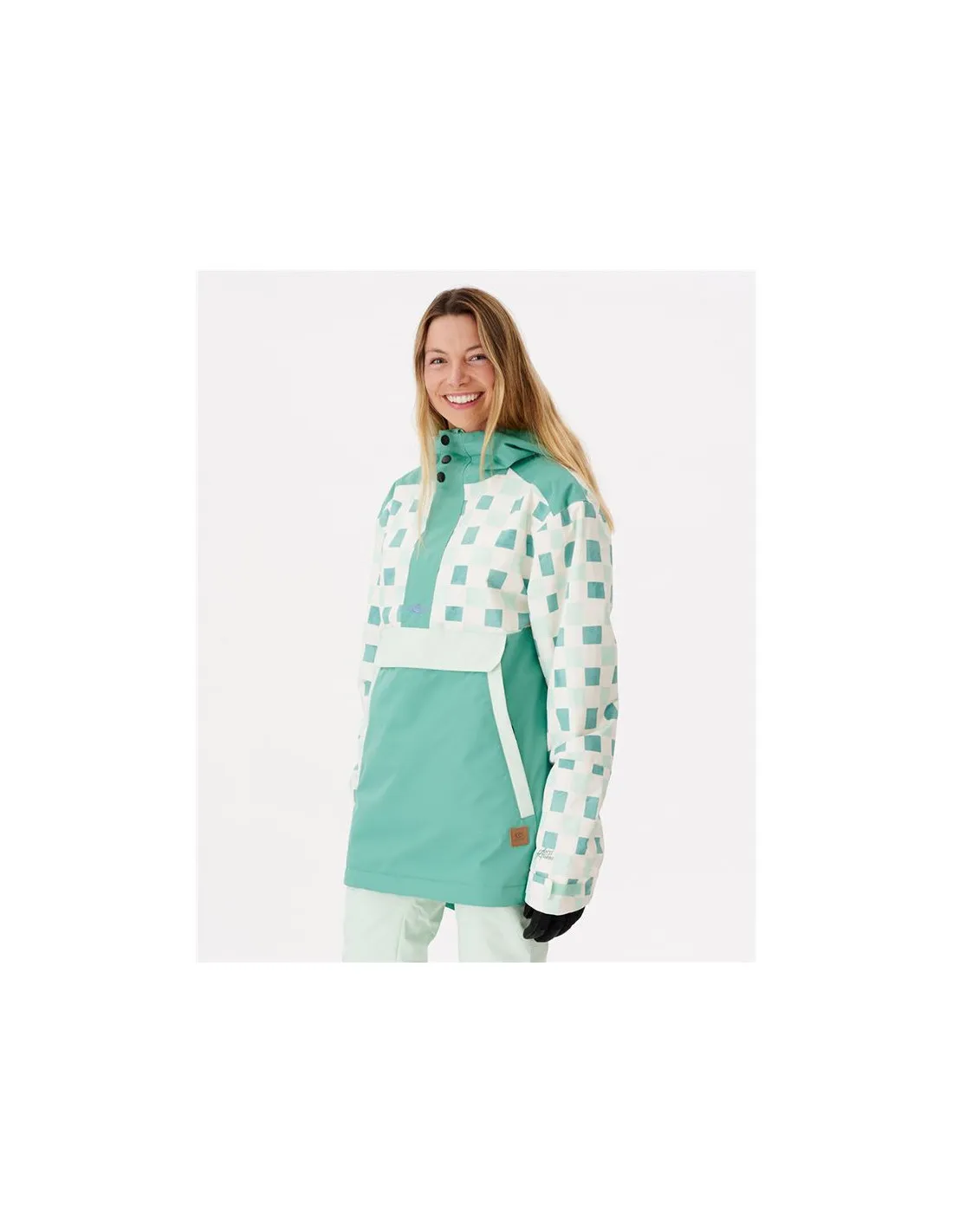 Mountain Jacket Rip Curl Rider Anorak Femme Vert