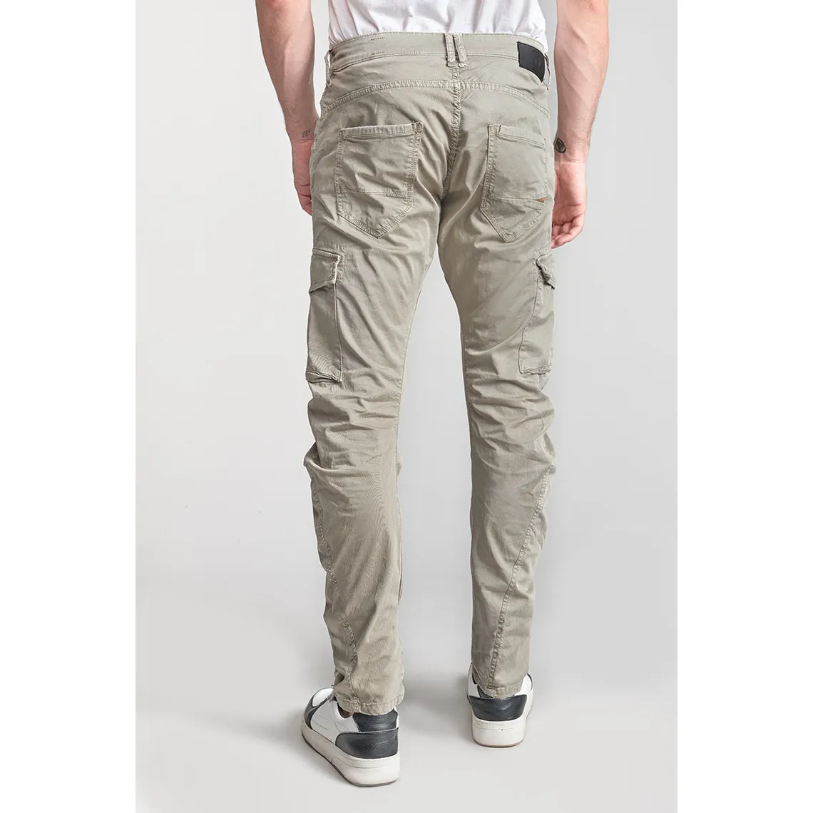 Pantalon cargo ALBAN gris Milo | 3 Suisses