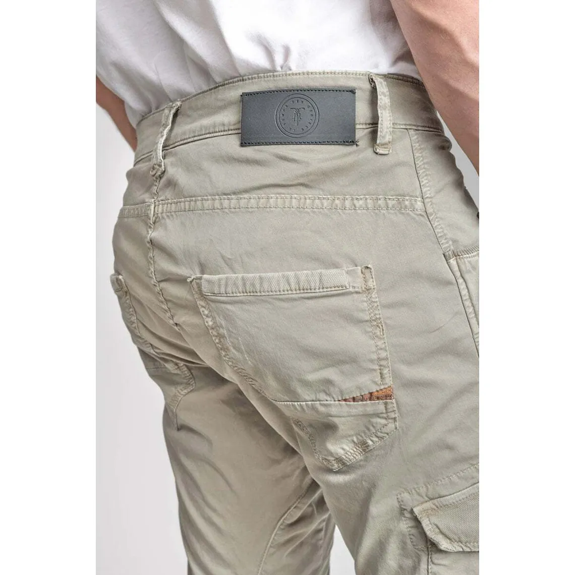 Pantalon cargo ALBAN gris Milo | 3 Suisses