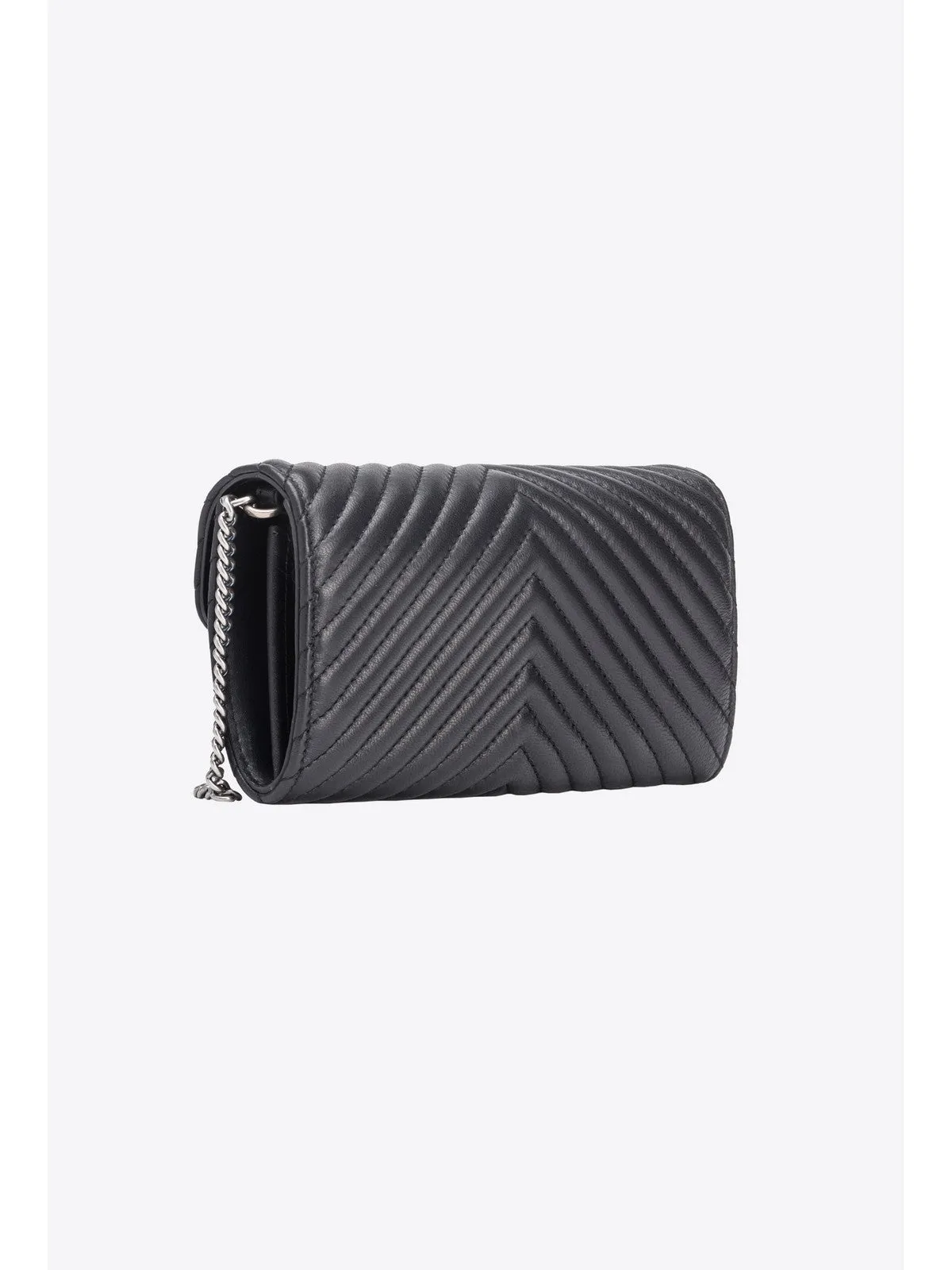 Pinko Portefeuille Noir Love One Portefeuille 100062-A0GK Z99O