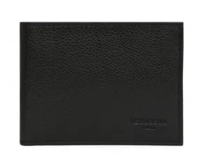 Portefeuille italien cuir vachette noir