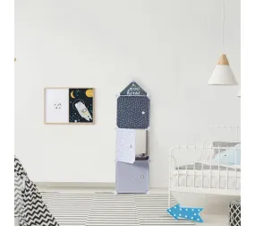 Rangement Enfant Armoire Modulable 3 Cubes Garçon