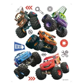 Stickers géant Cars Super Roues Disney - DISNEY - Cars - Garçon - Enfant - 5 ans