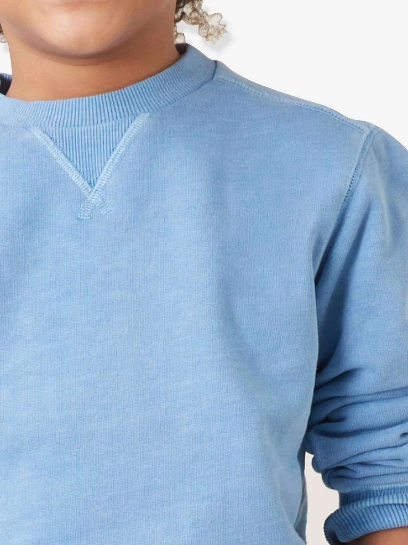 Sweat garçon CYRILLUS bleu ciel - Cyrillus