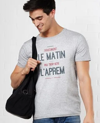 T-Shirt femme Doucement le matin
