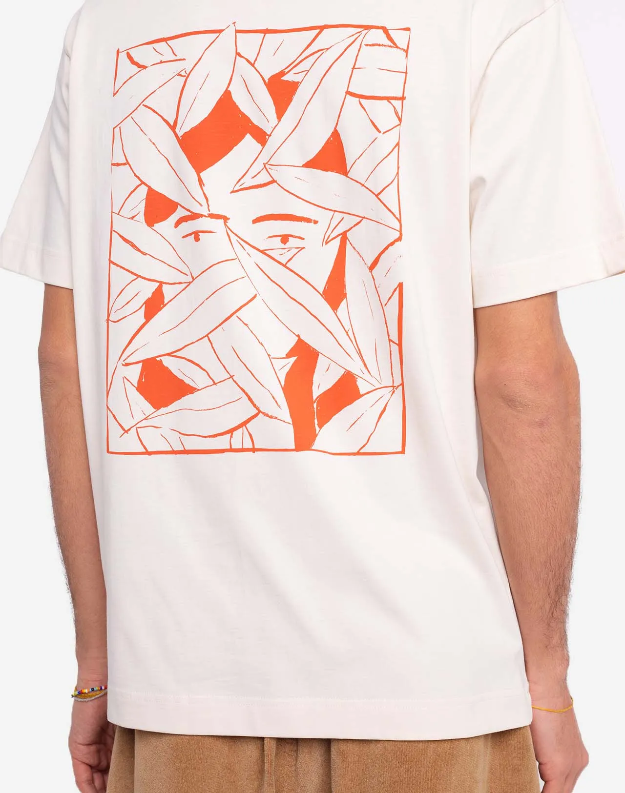 T-shirt Hiden ivoire ample Taille XXL Couleurs Ivoire