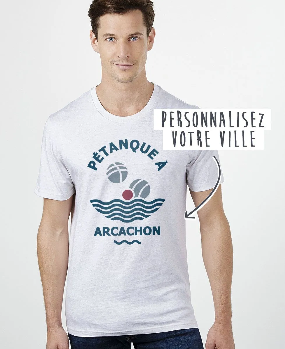 T-Shirt homme Pétanque à personnalisé