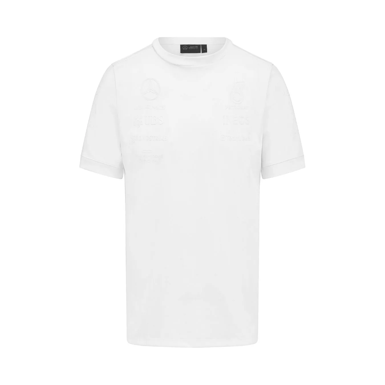 T-shirt MERCEDES AMG Stealth Blanc pour homme