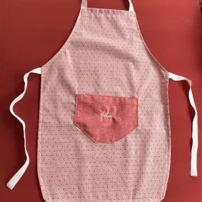 Tablier fille personnalisé