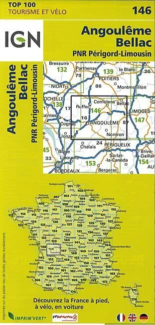 TOP 100 146 ANGOULEME BELLAC PLASTIFIEE