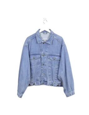 Veste en Jean Bleu T L