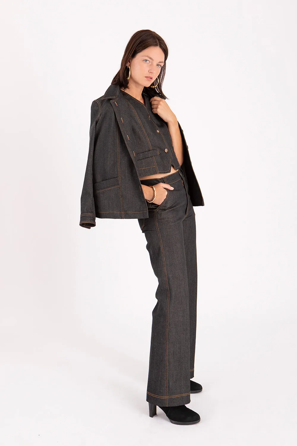 Veste en jean Owen | Danielle Engel - Collection A/H 2024/2025