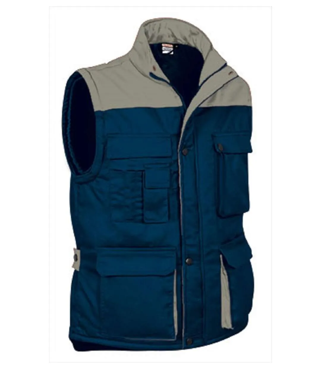 Veste sans manches - Homme - REF THUNDER - navy beige