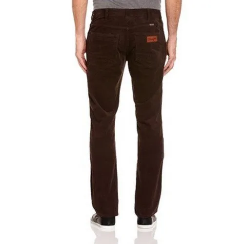 WRANGLER PANTALON ARIZ VELOURS Marron fonce